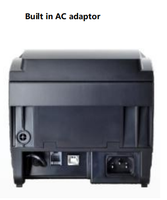 Couleur noire de reçu de 80mm imprimante imprimante à code-barres thermique 3 pouces imprimante pos