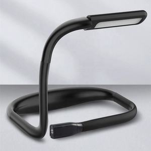 JYM Silikon Flexible Neck Lese lampe 3 Modi Stepless Dim mable Wiederauf ladbare Schreibtisch lampe - Product Image 1