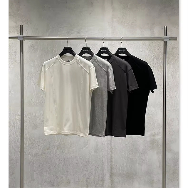 High Quality Oversized 100% Cotton Graphic Street Wear T-Shirt Hot Sale Blank Plain Print Custom Logo Black