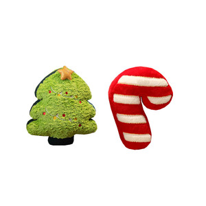 Adorable Ornement <span class=keywords><strong>de</strong></span> Noël en Peluche <span class=keywords><strong>Kawaii</strong></span> – Plusieurs Styles, Poupée Rembourrée, Décoration Suspendue Mignonne pour les Fêtes, Designs Adorables, Jouet en Peluche <span class=keywords><strong>de</strong></span> Noël pour Enfants - Product Image 5