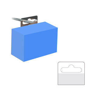 Etiqueta Adhesiva Transparente Impermeable con Orificio Euro para Colgar, para Promoción en Supermercados y Exhibición de Productos de Abarrotes - Product Image 5