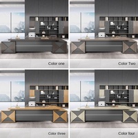 Di lusso moderno capo Desk Executive ufficio Computer Manager scrivania casa ufficio mobili modulari