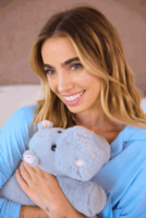 Mochi l'hippopotame, peluche chauffante pour micro-ondes