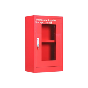 Gabinete de Almacenamiento de Suministros de Emergencia Personalizado, 820x750x260mm, Puerta Única, Vidrio Templado, para Equipos Contra Incendios e Inundaciones - Product Image 2