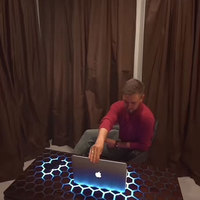 Contrôleur de table tactile 5V 12V pour table lumineuse LED avec circuit imprimé et interrupteur à capteur nid d'abeille