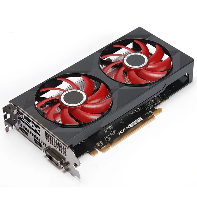 XFX видеокарта RX 560 4GB 128Bit GDDR5 видеокарт AMD RX 500 серии VGA карты
