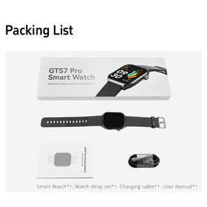 Montre connectée GTS7pro unisexe, écran tactile IPS 2,0'', résistante à l'eau IP67, répond aux appels/messages, suivi de la forme physique, moniteur de fréquence cardiaque - Product Image 6