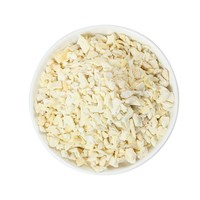 Volledig natuurlijke, zonder toevoegingen, gevriesdroogde mangodruppels voor private label snacks en gezondheidsvoeding productie. Gefreeze-droogde mangodruppels.