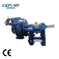 Pompe à boue haute pression à grand débit 15HP pour le transfert des résidus de mine d'or, en acier inoxydable résistant à l'usure et à la corrosion