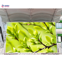 Écran LED à pixels imperméable IP65 de 4 m x 3 m, 2,604 mm/2,976 mm/3,91 mm, pour mariage en extérieur, location, affichage, panneau mural LED