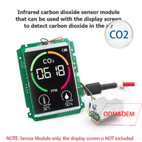 Fosensor 0-10000PPM Capteurs de CO2 de haute qualité de haute précision Capteur de gaz de dioxyde de carbone NDIR pour la surveillance de la qualité de l'air