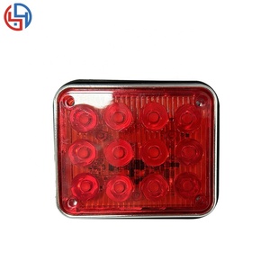 Luz Perimetral LED Impermeable de 12V/24V CC, Luces Intermitentes LED Rojas/Azules de Alta Calidad, Luz Perimetral LED para Ambulancia - Product Image 1