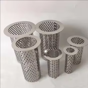 Tùy biến 304 316 316L thép không gỉ đục lỗ kim loại ống lọc thực phẩm Máy đục lỗ lọc xi lanh Lưới ống - Product Image 6