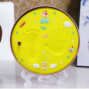 Set de Regalo para Recién Nacido, Kit de Arcilla para Moldear en 3D, Recuerdo para Bebé, Huella de Pie, Huella de Mano, Marco Decorativo de Arcilla - Product Image 6