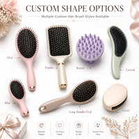 Mini brosse à cheveux avec coussin d'air, peigne de massage portable pour le soulagement du cuir chevelu, brosse à cheveux pour enfants et femmes, OEM