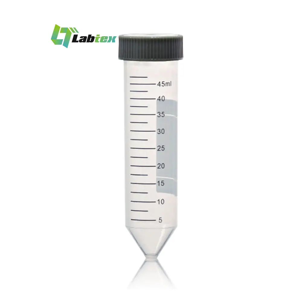 Labtex Máy ly tâm ống 50ml ISO 50ml phòng thí nghiệm máy ly tâm ống Polypropylene Máy ly tâm ống