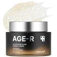 Crème visage medicube AGE-R Glutathione Glow Capsule - Hydratant liftant instantané - Collagène Peptide pour hydrater