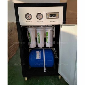 Système de purification d'eau par osmose inverse industrielle 220V avec traitement de l'eau RO, réservoir sous pression, pompe et composants PLC essentiels - Product Image 4