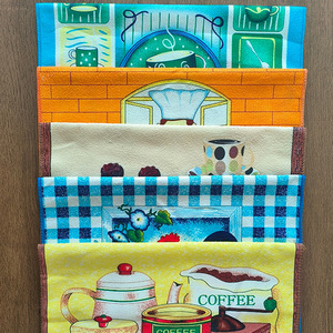 ผ้าเช็ดครัวไมโครไฟเบอร์ ขนาด 40x60 ซม. ลายดอกไม้ พิมพ์ดิจิตอล ซับน้ำเร็ว รูปทรงสี่เหลี่ยมผืนผ้า สำหรับใช้ในครัว - Product Image 4