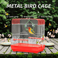 Cages d'élevage pour oiseaux, cages pour perroquets et pinsons, accessoires de décoration, cages en grillage métallique, nichoirs pour oiseaux