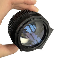 Custom Machined Optical Lens With 50mm Diameter for Laboratory Diagnostic Test and Spectral Analysis Instrument Components