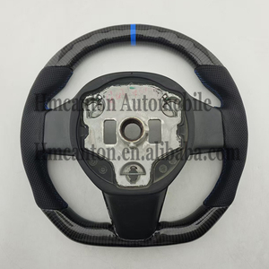 Le volant en cuir perforé en fibre de carbone le plus populaire pour Tesla Model 3 Mode Y - Product Image 3