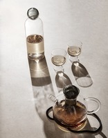 Set Gelas Minum Tiup Tangan 56H, Gelas Borosilikat, Teko Air Dingin, Pot Jus Kopi, Pitcher, Botol, dan Cangkir
