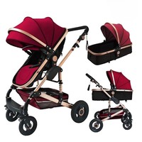 Offre Spéciale 3 en 1 chariot multifonctionnel porte-bébé sièges de sécurité de voiture pour enfants berceau poussette pour nouveau-nés