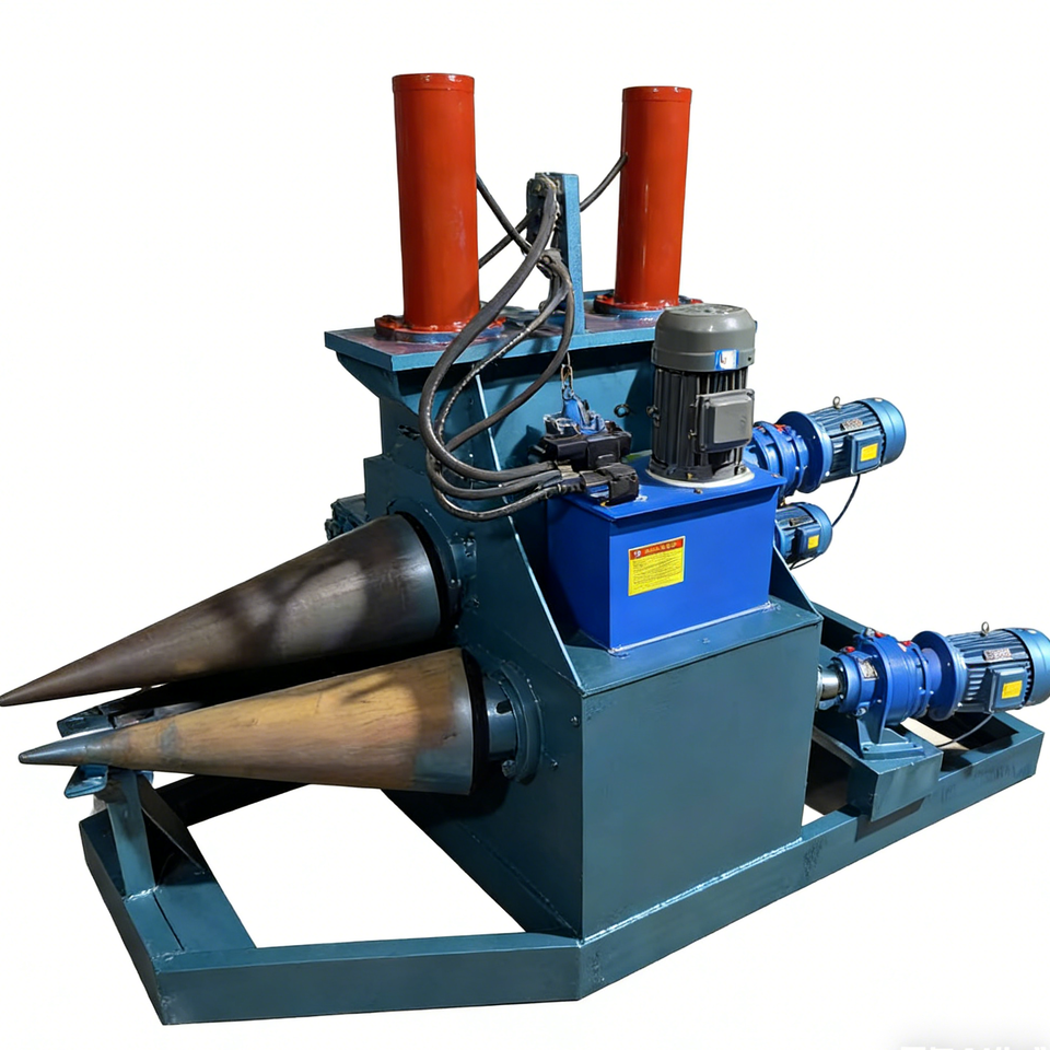 3-Roller Cone Rolling Machine PLC CNC Control for High-Accuracy ...