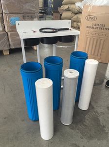 Grande filtro acqua blu tutta la casa grande flusso Jumbo sistema di depuratore di acqua con misuratore di pressione per gli Emirati arabi uniti - Product Image 4