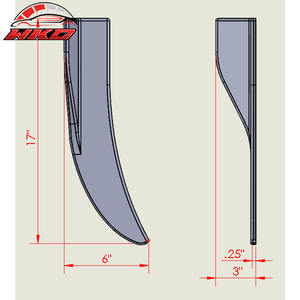 2x Difusor Universal para Parachoques Trasero, Alerón, Alerón Lateral, Protector de Alerón, Kit de Carrocería de Alta Calidad - Product Image 6