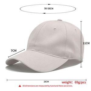 Casquettes de sport en velours doux personnalisées avec logo imprimé par sublimation, vente en gros, haute qualité, non structurées, en coton uni - Product Image 2