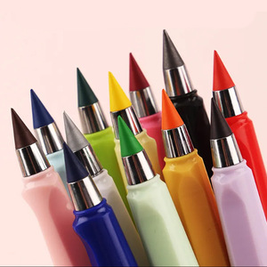 12 צבעים אין דיו נצחיים עט להחלפה טיפים לילדים ציור אמנות אינסופי צבעוני עיפרון להוביל Hb - Product Image 3