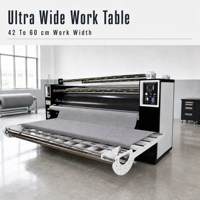 Presse à chaleur rotative à commande numérique de précision avec rouleau en PTFE importé pour l'impression par sublimation textile