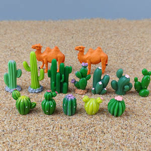 Vente en Gros Simulation Miniature Désert Ancienne Architecture Château Pyramide Sphinx Scène Modèle Ornement Décoratif - Product Image 5