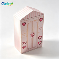 Boîte d'emballage personnalisée pliable, boîte à courrier, emballage cadeau pliable pour les produits de beauté, les soins de la peau, les vêtements, les commandes en ligne, logo personnalisé