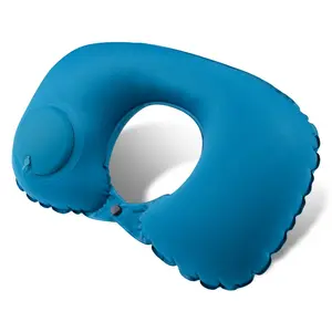 Newest travel inflatable TPU Foldable Neck Support Pillows U Shaped Airplane Travel Pillow Office Neck Pillow