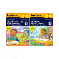 Personnalisé en couleur souple école anglais manuel lanterne étapes raisonnement quantitatif-afrique offset parfait reliure livre