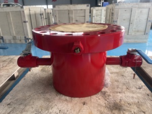 วงแหวนเชื่อมต่อแบบโอเวอร์เลย์ 6A Wellhead Gate 2.1/16"5M พร้อมร่องเชื่อม-DD-PSL2-PR1-U วัสดุเหล็กตีขึ้นรูปคุณภาพสูง - Product Image 1