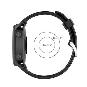 <span class=keywords><strong>Bracelet</strong></span> de montre original en silicone de remplacement, sangle de 22 mm pour montre intelligente <span class=keywords><strong>Garmin</strong></span> Forerunner <span class=keywords><strong>745</strong></span>/745XT - Product Image 4