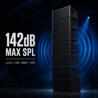 Système complet de sonorisation avec enceintes Line Array de 12 pouces, subwoofer de 18 pouces, table de mixage et amplificateurs pour églises, concerts, mariages et auditoriums
