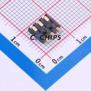 07F313320 Blade/Spring Contact Battery Connector SMD,P=2.5mm Connector - Product Image 2