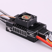 Hobbywing Platinum HV 150A V5 ESC de taille réduite avec télémetrie VBar intégrée, BEC haute puissance intégré, pour drone RC, avion, métal