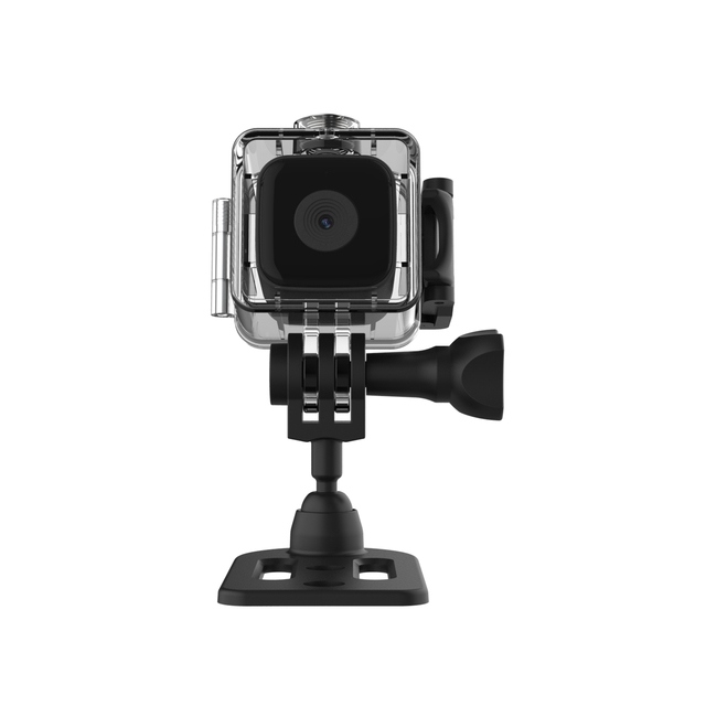 HD 1080P Mini Sport Camera 360 Degree Rotating Night Vision with MicroSD Support 90 Wide Angle Built-in Battery SQ28