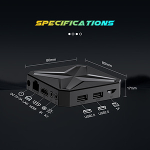 2025 vendita calda della fabbrica mortale Q1mini + Dual-UI Framework RK3518 Wifi 6 Set Top Box - Product Image 4