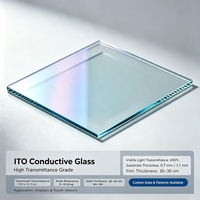 Substrat en verre de qualité optique, directement de l'usine, haute transmission, faible expansion thermique, pour revêtement d'écran LCD et semi-conducteurs