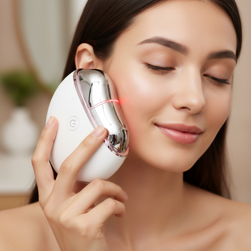 Ionic Portable Body Facial Massager LED