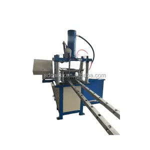 The square pipe punching machine is used for high-speed punching of round pipe iron Angle aluminum profiles