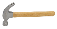 Marteau à griffes à manche en bois forgé à froid