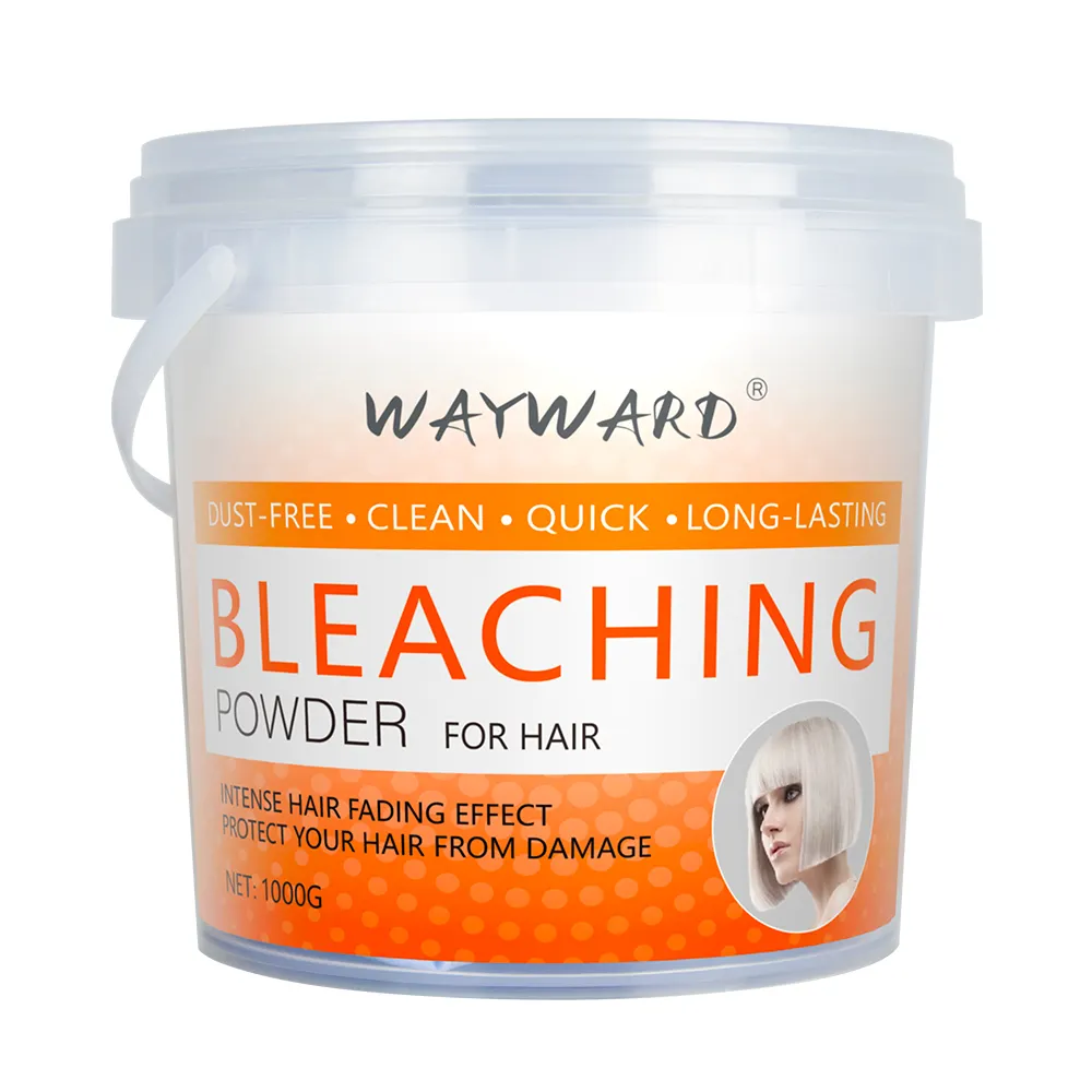 spot goods fast ship dust free 1000g set professional salon permanent hair bulk hair bleaching powder